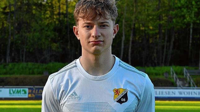 Neuer Null-Achter: Daniel Langendorf aus Rotzel spielt noch bei den A-Junioren des SV Weil und wechselt zur neuen Runde zu den Aktiven ...