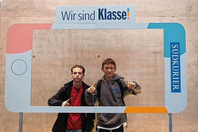 Bild 16: Alle Selfierahmen-Bilder der SÜDKURIER „Klasse!“-Veranstaltung in Singen