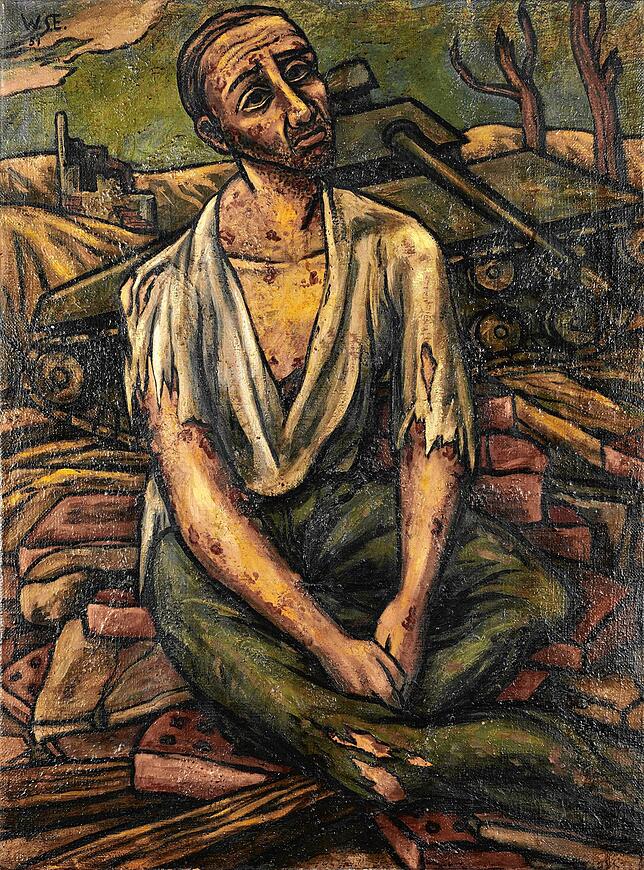 „Der Heimgesuchte“ von Wolfgang Schmidt-Ernst aus dem Jahr 1951.