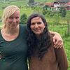 Paula Roser (l.) und Sarina Kern möchten ihre Kinder weiterhin nachmittags zu Hause betreuen.