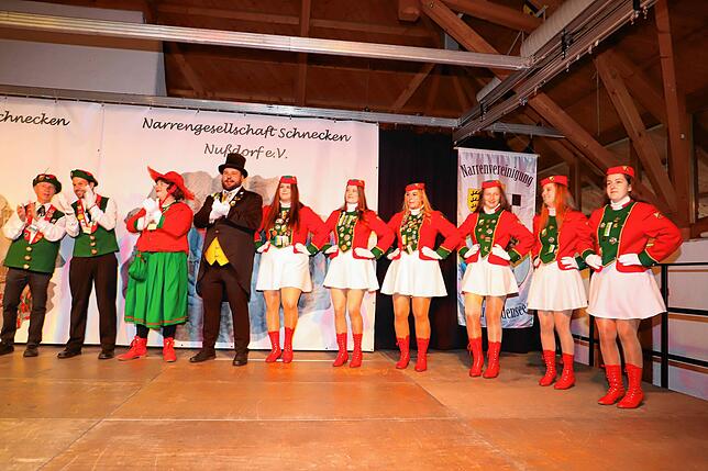 Bild 36: 100 Jahre Narrengesellschaft Schnecken Nußdorf: Höhepunkt des Jubiläums