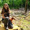 Eine von drei Freiflächen, auf der im Wald bei Tengen Bäume der Zukunft wachsen sollen. Försterin Rebecca Göttel erklärte dem ...