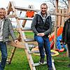 Jürgen Rottler (v.l.) und Christian Weber von den Aktiven sind die neuen Mitglieder im Gemeinderat von Gaienhofen. Sie treten an die ...
