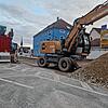 Ein Ausschnitt aus der aktuellen Baustelle der Hohenkrähenstraße