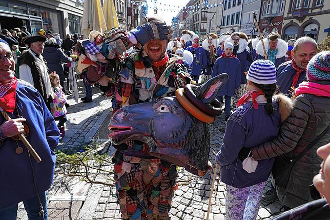 Bild 7: So schön kann eine spontane Villinger Fastnacht sein