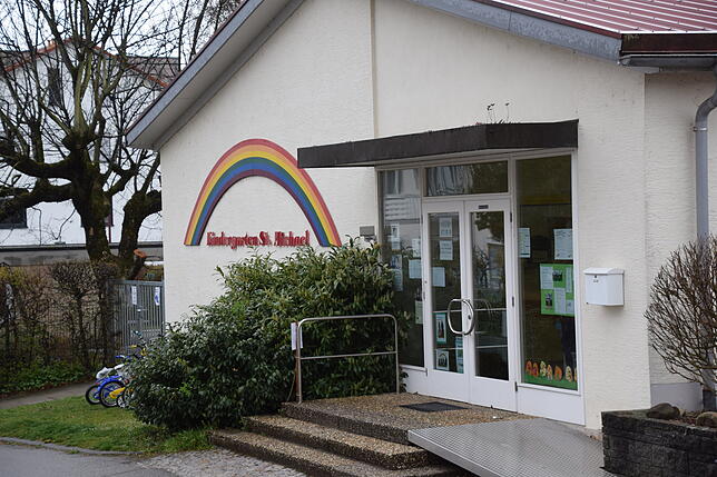 Der Kindergarten St. Michael.