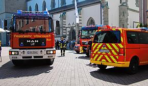 Mit mehreren Fahrzeugen ist die Feuerwehr in die Radolfzeller Innenstadt ausgerückt.