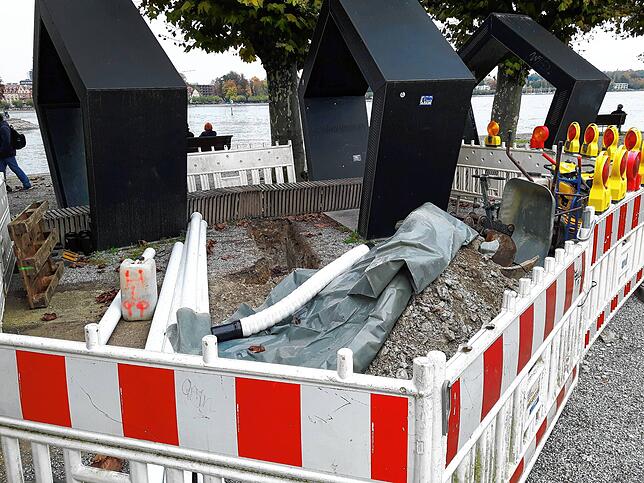 Nanu, was wird denn da im Stadtgarten gebuddelt? Hat das mit dem Weihnachtsmarkt zu tun? Nein, sagt die Stadt Konstanz und erklärt: „Es ...