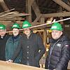 Die Besuchergruppe, die dem Zechenwihler Hotzenhaus am Dienstagnachmittag einen Besuch abstattete, bestand aus Peter Weiss (Bad ...