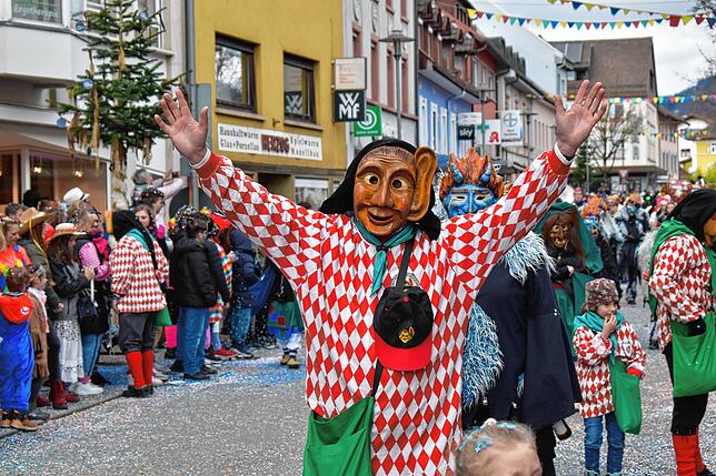 Bild 6: So bunt ziehen die Narren am Sonntag durch Wehr