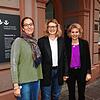 Voller Tatendrang: Carmen Urban (Hochbauamtsleiterin), Silke Ostermann (Baurechtsamtsleiterin) und Baubürgermeisterin Petra Dorfmeister ...