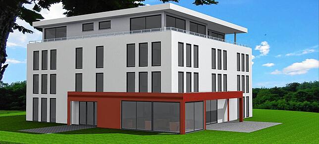 So soll der geplante Neubau am Vorderen Eckweg einmal aussehen.