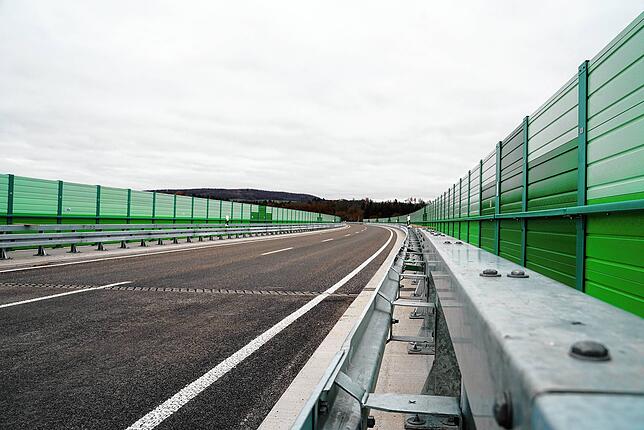 Bild 6: Ortsumfahrung Oberlauchringen: Wir nehmen Sie noch vor der Eröffnung mit auf eine erste Fahrt über die neue Trasse (mit Video)