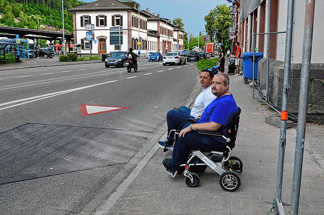 Grundsätzlich schwierig ist die Überquerung der B34.