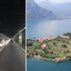Wer zum Comer See will, muss über die Alpen. Oder durch den Gotthardtunnel unter ihnen durch — sofern der Verkehr es zulässt.