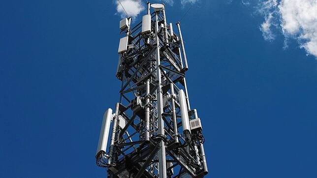 Ein Mobilfunkmast für den 5G-Ausbau. (Symbolbild)