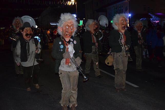 Bild 1: Bilder vom närrischen Nachtumzug in Eigeltingen