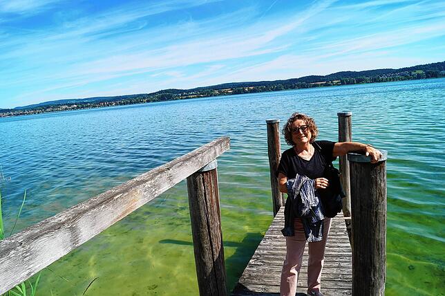 Ein Picknick direkt am See und der anschließende Inselrundweg gefallen dem Gast aus Aachen.