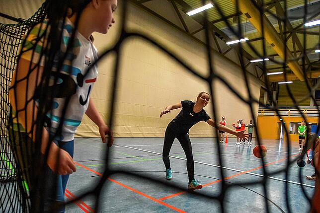 Bild 39: Handball-Nachwuchstraining der DJK Bad Säckingen und des HC Lauchringen &ndash; wir haben Bilder!