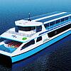 So soll das erste Schiff mit Elektroantrieb der Bodensee-Schiffsbetriebe aus Konstanz dereinst aussehen.