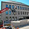 Innen fertig, außen wird noch gearbeitet am Markdorfer Rathaus. Und die allermeisten Rechnungen liegen inzwischen vor.