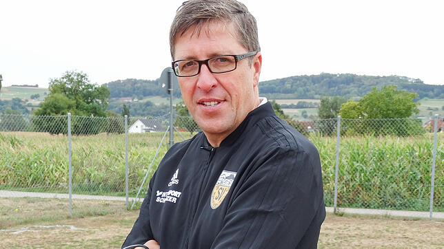 Eddy Wiedenmaier, Trainer des Fußball-Bezirksligisten SV Mühlhausen.