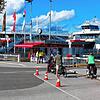 Das Fährschiff Richmond (ganz links) ist seit Mitte August 2025 erneut nicht fahrbereit. Das Ersatzteil, das erst im Juli für ein ...