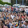Rund 600 Fans erlebten beim Public Viewing auf dem Waldshuter Viehmarkt-Platz, wie die deutsche Nationalmannschaft in der Vorrunde der ...