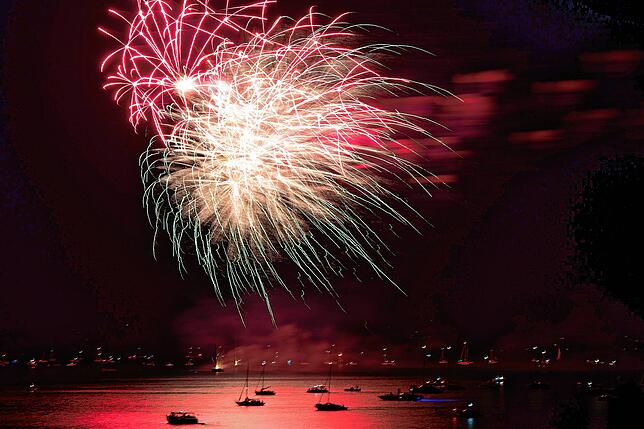 Bild 32: Bilder vom Seehasenfest-Feuerwerk 2022