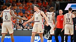 Starke Vorstellung: Die Bayern-Basketballer haben die Finalserie wieder ausgeglichen.