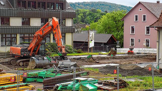 Die Kanalarbeiten im Bereich Rathaus in der Murger Hauptstraße sind in vollem Gange und erste der Anfang. Die Ortsdurchfahrt ...