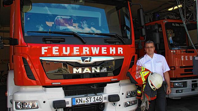 Uwe Hartmann ist seit Juli dieses Jahres hauptamtlicher Kommandant der Feuerwehr Stockach.