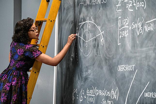 Taraji P. Henson als Katherine in „Hidden Figures – Unerkannte Heldinnen“.