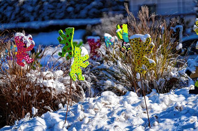 Bild 17: Wintereinbruch im Schwarzwald verschönert durch Schnee und Sonne