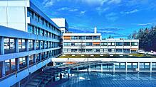 Das Hauptgebäude vom Klinikum Friedrichshafen.