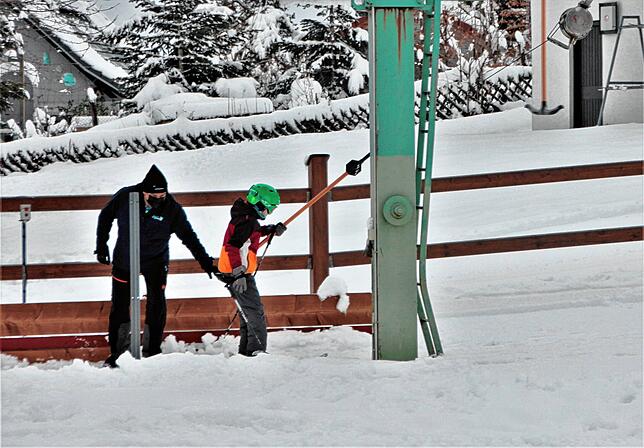 In Winter 2020/21 wurde der Skilift an Privatpersonen vermietet (Archivbild)