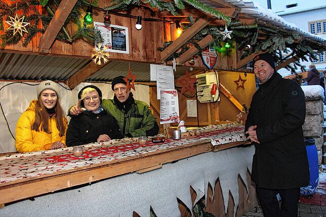 Bild 18: Winterlicher Weihnachtsmarkt in Immendingen