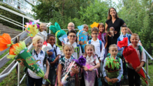 Die erste Klasse der Anne-Frank-Schule Furtwangen mit Klassenlehrerin Martina Fleig.