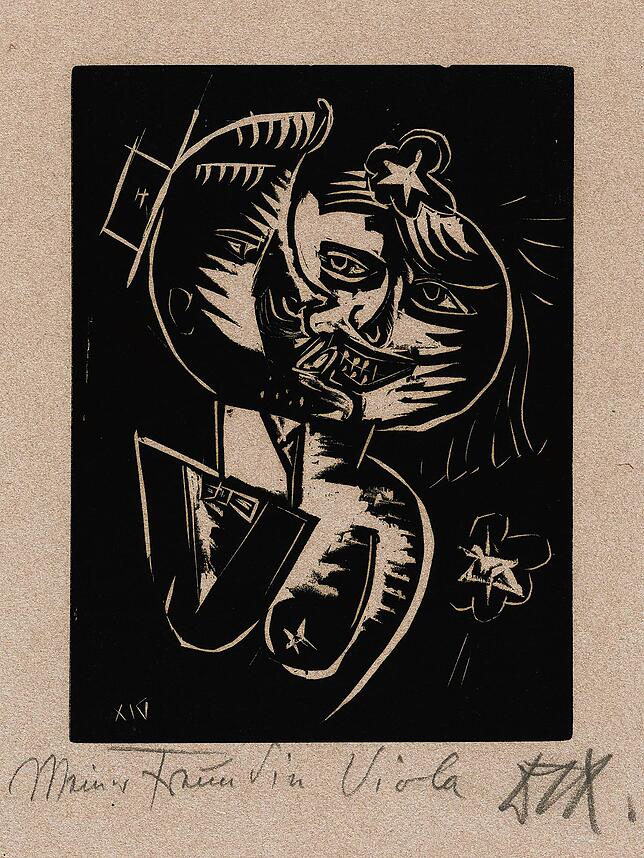 Otto Dix&lsquo; &bdquo;Der Kuss&ldquo; aus dem Jahr 1919.