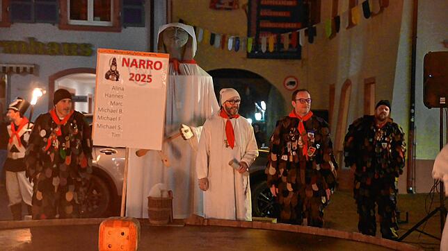 Bild 23: Narro-Zunft-Waldshut begrüßt Michael Bachmann als neuen Narro