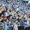 Endlich wieder Zuschauer: Zum Derby der Wild Wings gegen Bietigheim dürfen knapp 3000 Zuschauer in die Helios Arena. Bild: Roger Müller