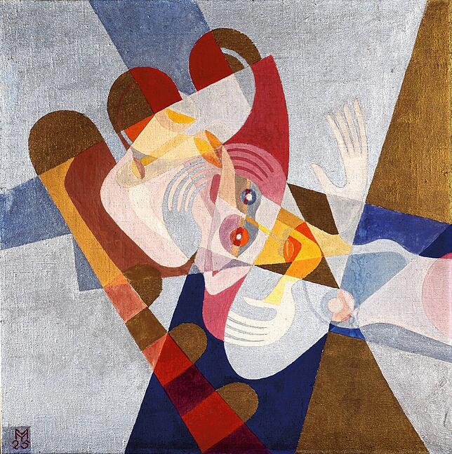 Marianne (My) Ullmann: Bescheiden. 1925. In der Ausstellung: „Schall und Rauch – die wilden Zwanziger“.