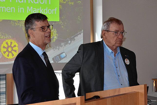 Bild 3: Bilder vom Empfang der Delegation aus Ensisheim im Markdorfer Rathaus (2/2)