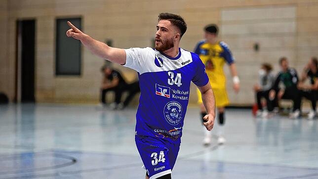 Florian Wangler und der TuS Steißlingen trifft am viertletzten Spieltag in der Handball-Oberliga gegen den TSV Baden-Baden.