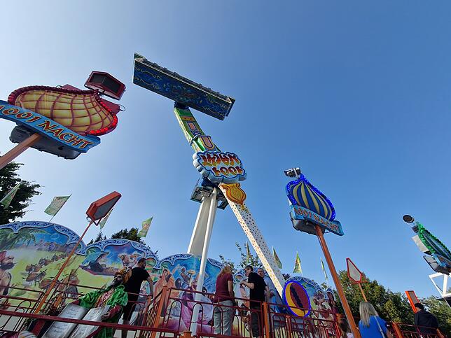 Bild 14: Das gibt es auf dem Seehasenfest-Rummel