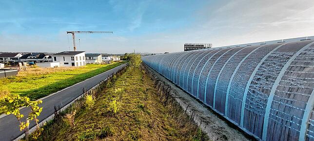 Ende 2023 wurden die Risse im Beton mit einem speziellen Verfahren verpresst.