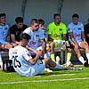 Hängende Köpfe beim FC 08 Villingen. Die Enttäuschung nach der Niederlage gegen den TSV Essingen war riesengroß.