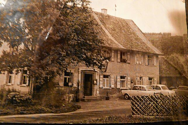 Der Adler in Deggenhausen in den 1960er-Jahren.