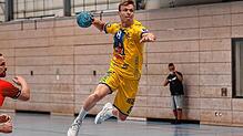 Felix Sproß erzielte vier Tore beim Konstanzer 33:28-Sieg gegen Kreuzlingen.