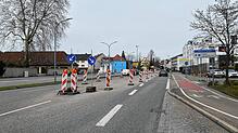 Die Hohenkrähenstraße wird seit Herbst 2023 saniert und kann nur einspurig befahren werden.